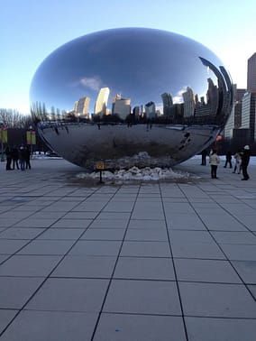 The Bean at Millennium Park in Chicago 