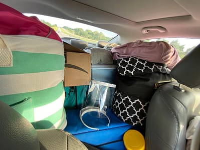 From our camping packing list to a packed car