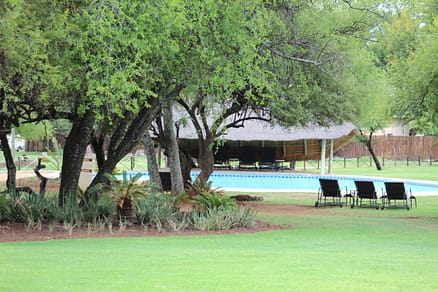 The lodge where we stayed in South Africa for our game drives. 