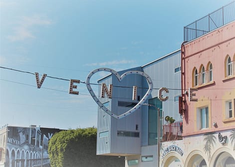 Venice Beach sign 
