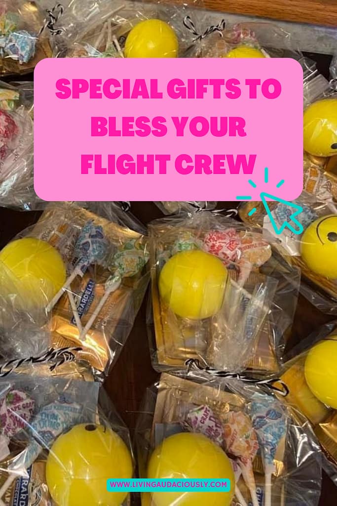 Have you thought about giving your flight crew gifts? Learn about one of my favorite things to do when I travel!