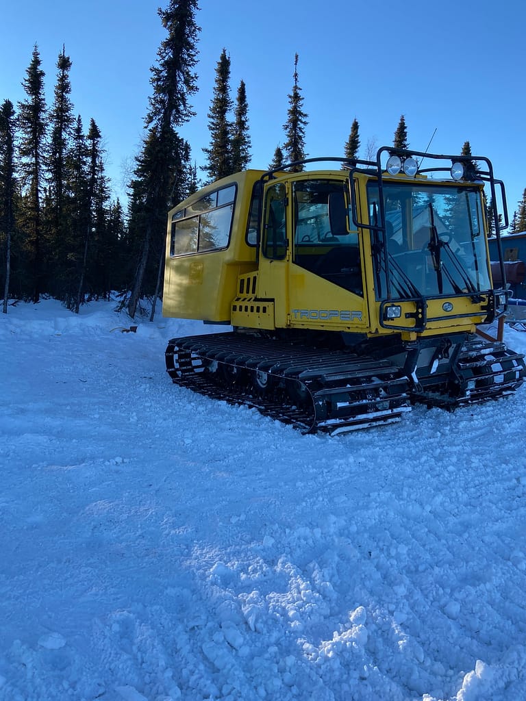 Large snow machine